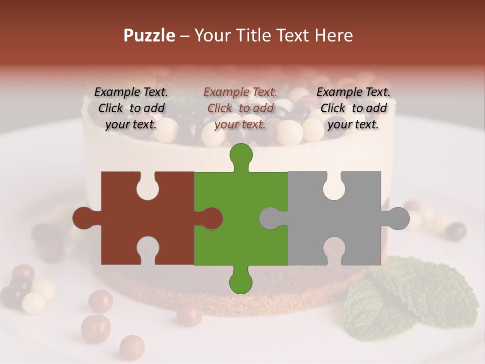 Food Pastry Pie PowerPoint Template