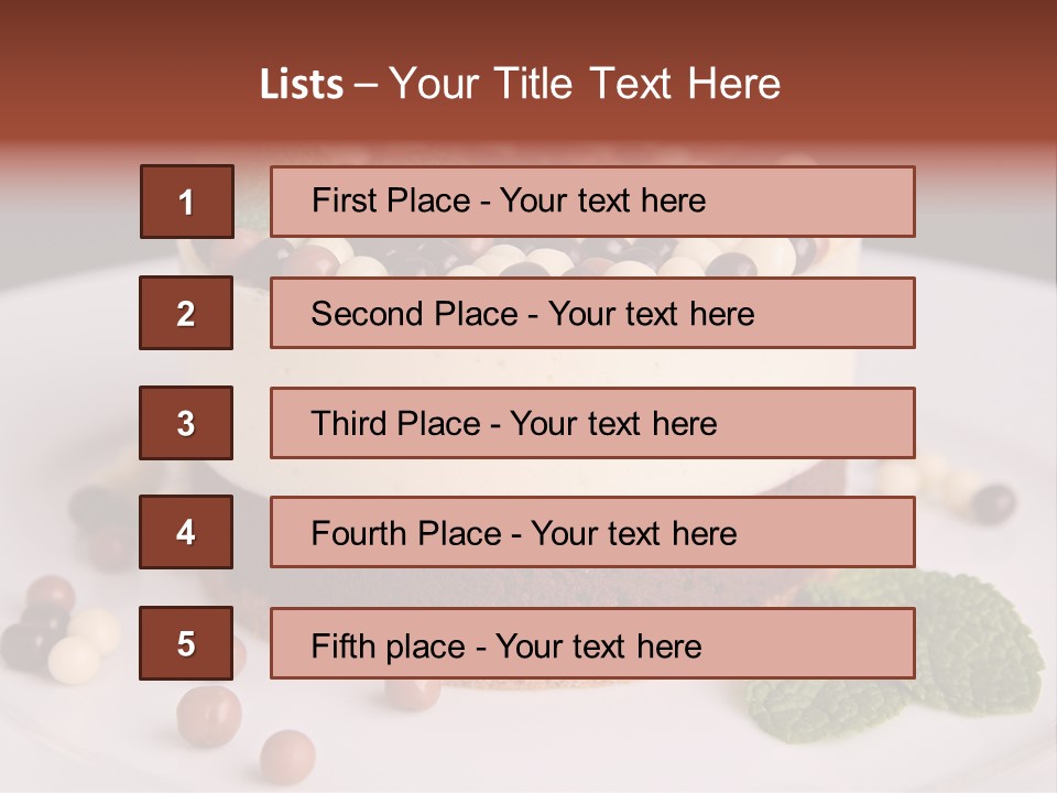 Food Pastry Pie PowerPoint Template