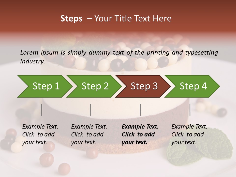Food Pastry Pie PowerPoint Template