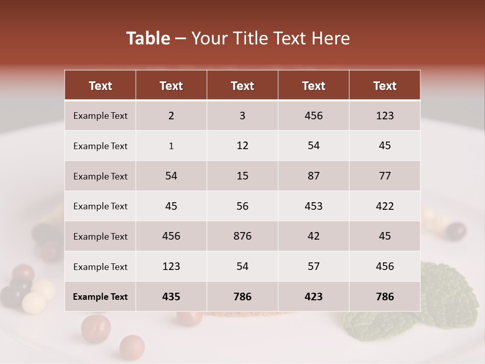 Food Pastry Pie PowerPoint Template