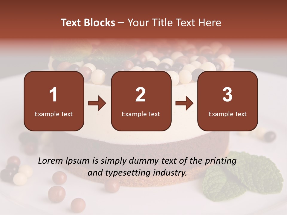 Food Pastry Pie PowerPoint Template