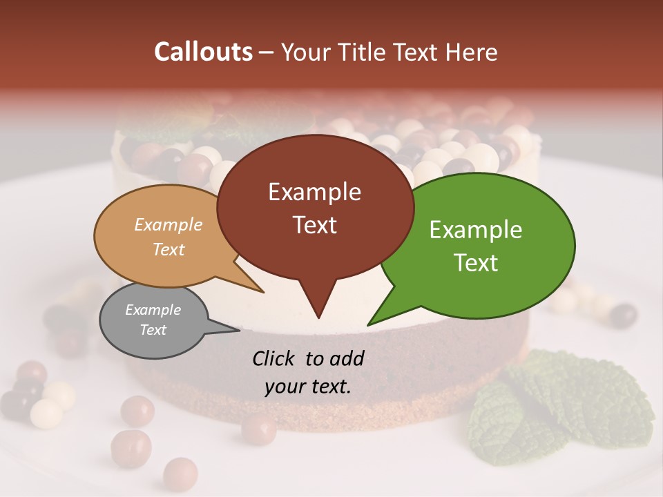 Food Pastry Pie PowerPoint Template