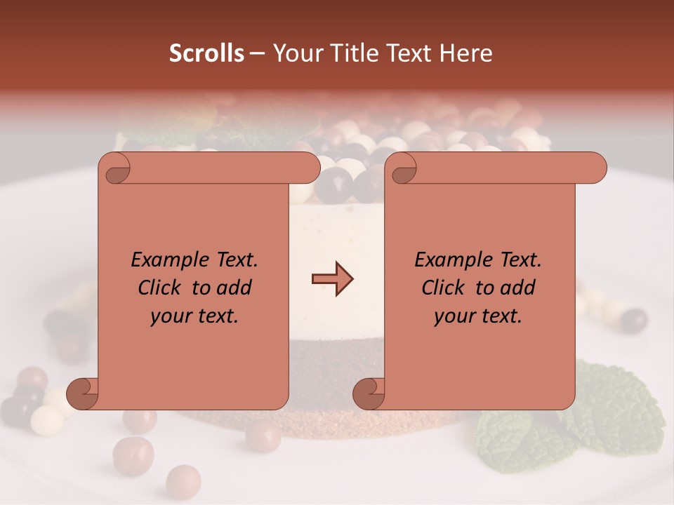 Food Pastry Pie PowerPoint Template