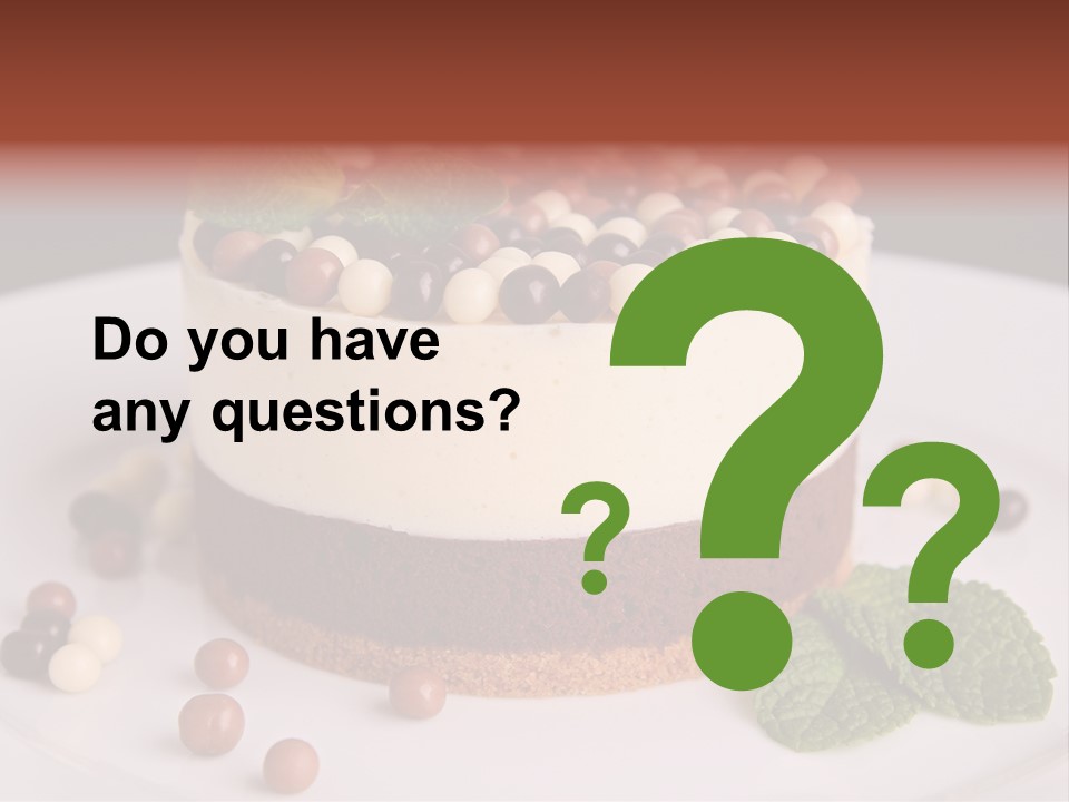 Food Pastry Pie PowerPoint Template