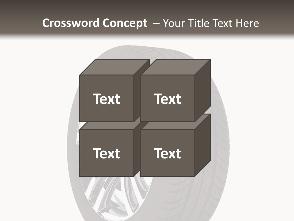 Background White Isolated PowerPoint Template