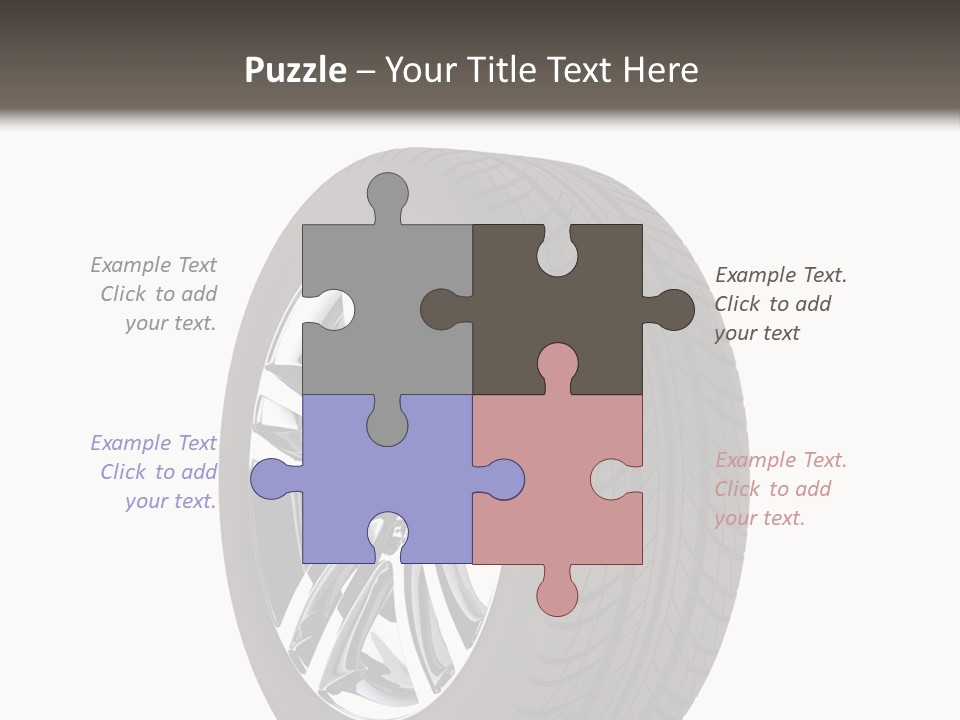 Background White Isolated PowerPoint Template