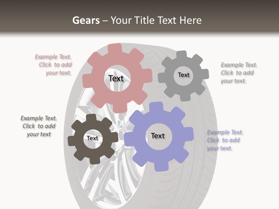 Background White Isolated PowerPoint Template