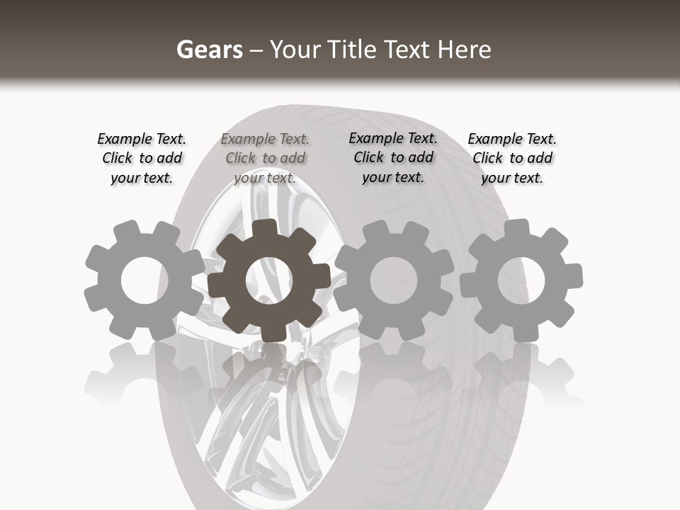 Background White Isolated PowerPoint Template