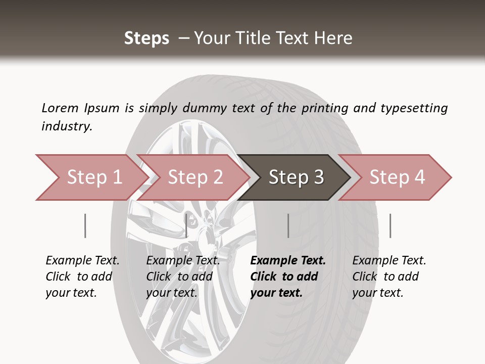 Background White Isolated PowerPoint Template