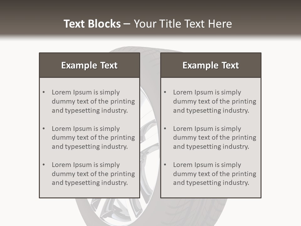 Background White Isolated PowerPoint Template