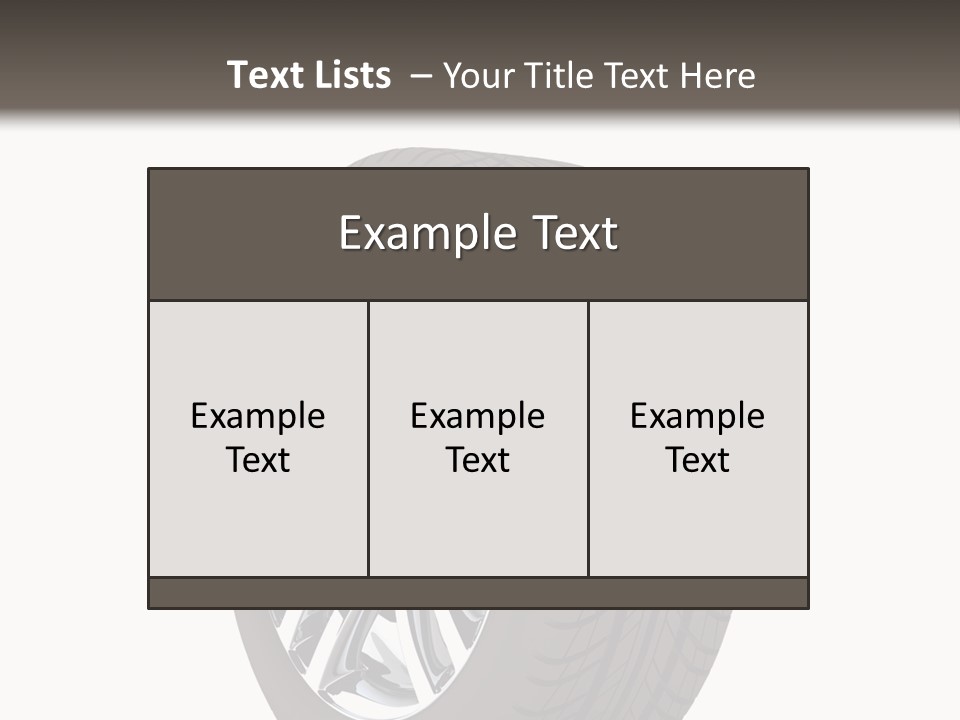 Background White Isolated PowerPoint Template