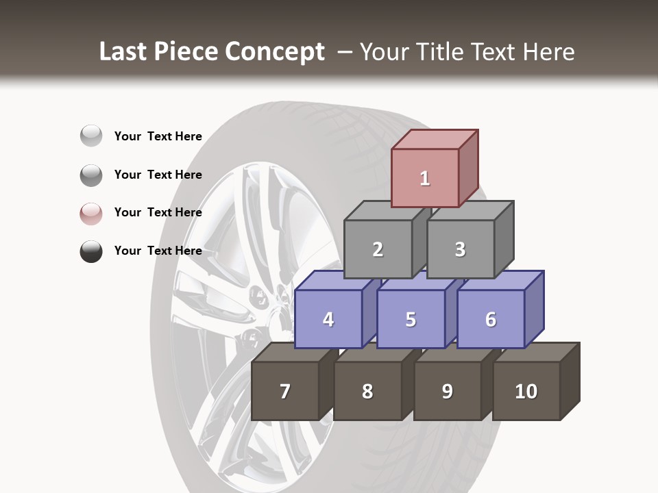 Background White Isolated PowerPoint Template