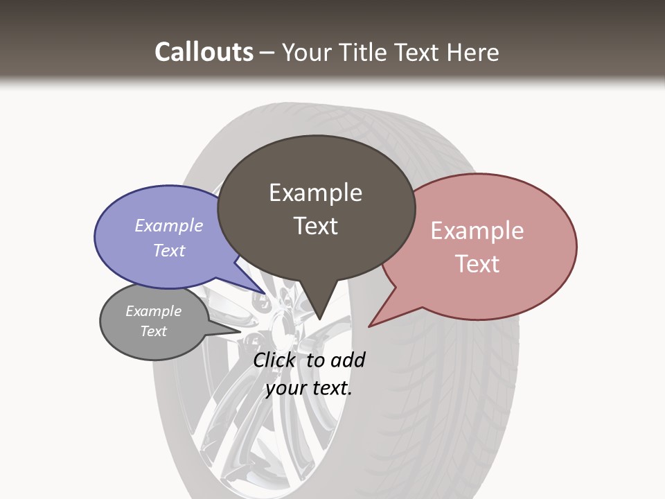 Background White Isolated PowerPoint Template