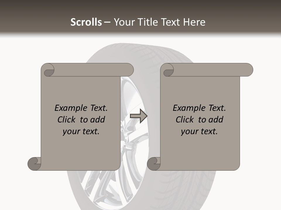 Background White Isolated PowerPoint Template