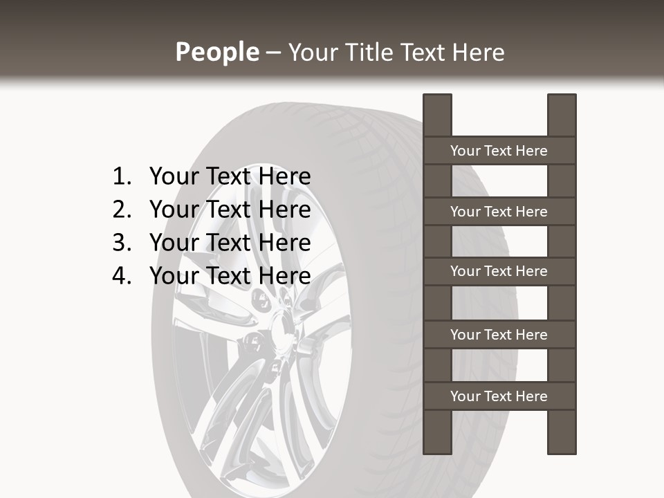 Background White Isolated PowerPoint Template