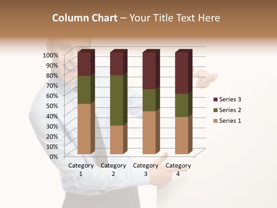Message Gesturing Presenting PowerPoint Template