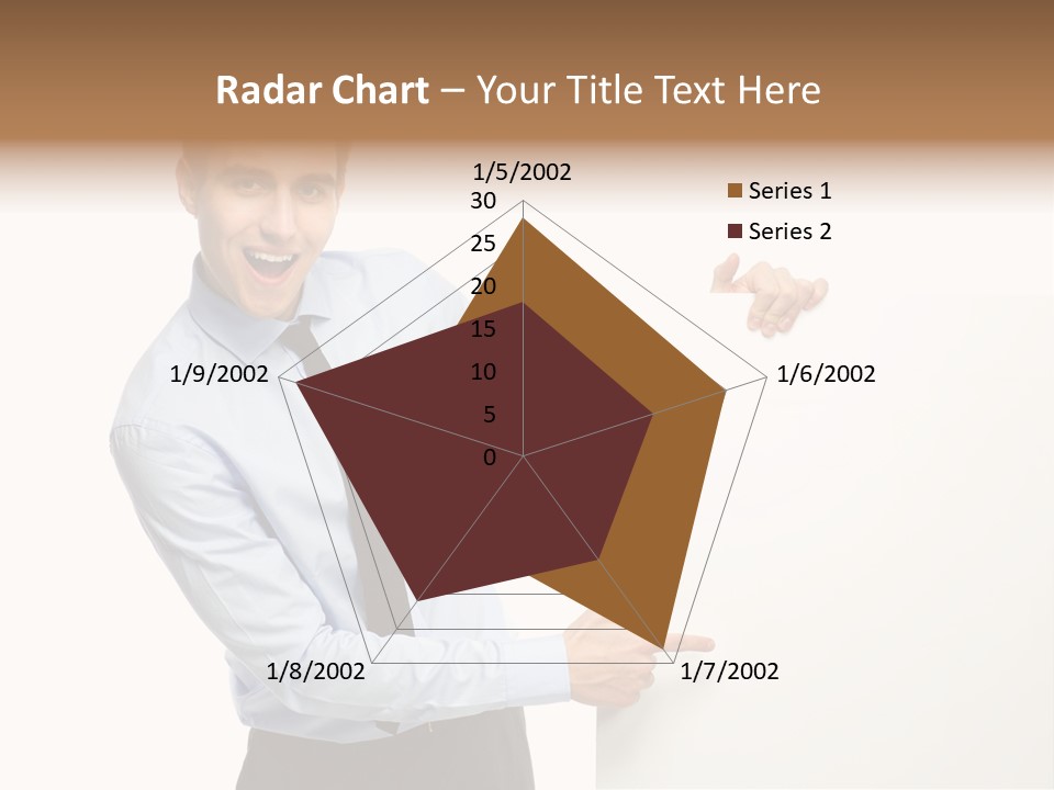 Message Gesturing Presenting PowerPoint Template