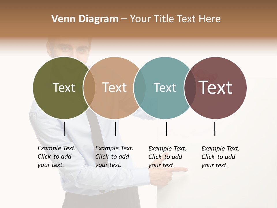 Message Gesturing Presenting PowerPoint Template