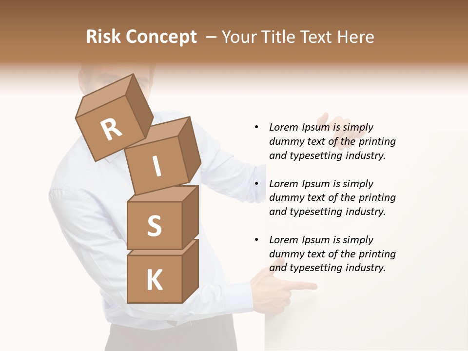 Message Gesturing Presenting PowerPoint Template