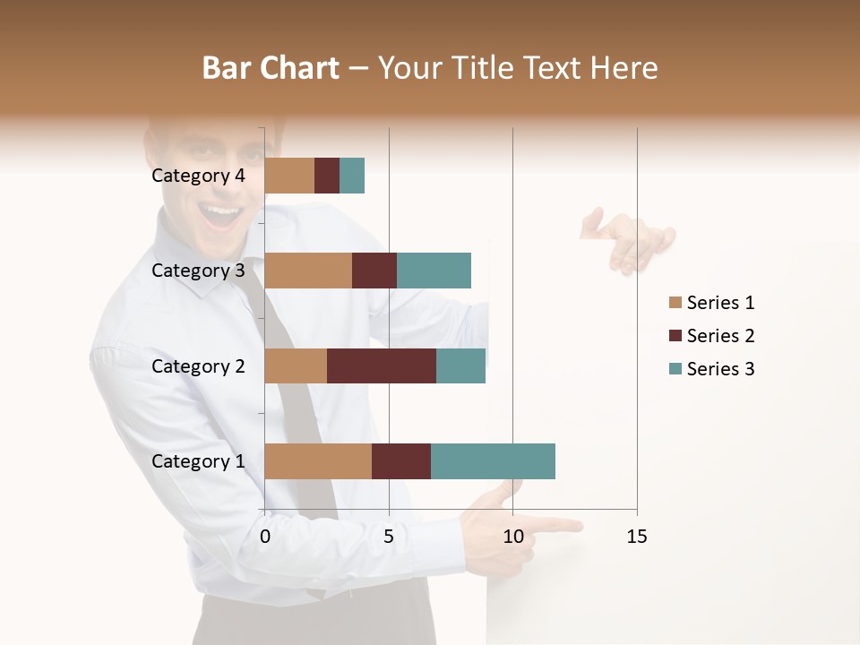 Message Gesturing Presenting PowerPoint Template