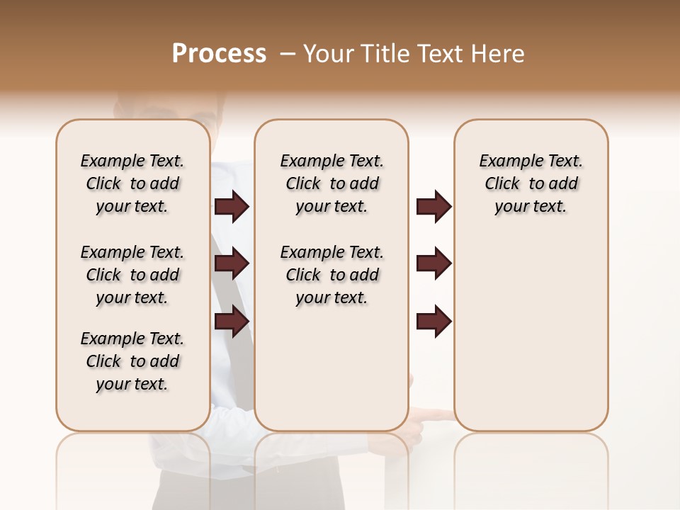 Message Gesturing Presenting PowerPoint Template