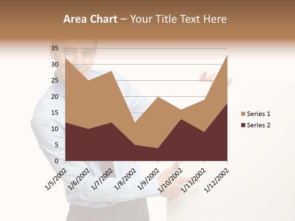 Message Gesturing Presenting PowerPoint Template
