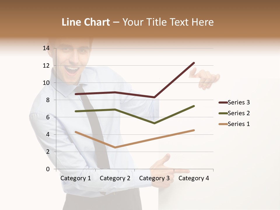 Message Gesturing Presenting PowerPoint Template