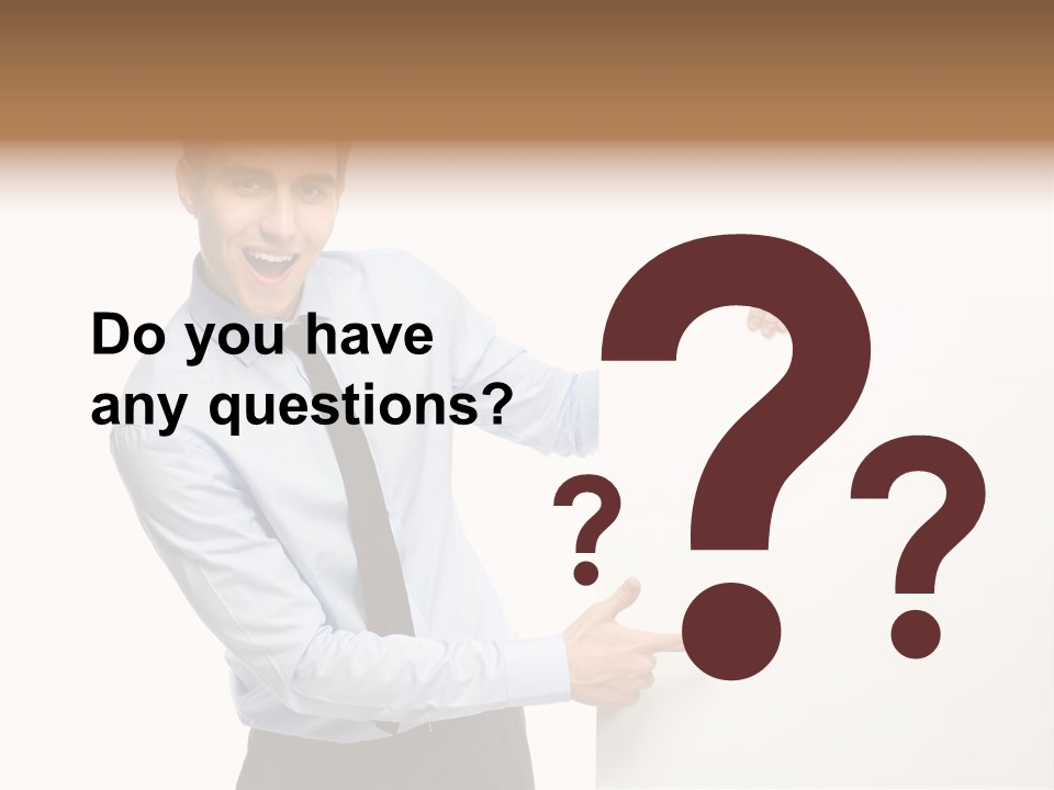 Message Gesturing Presenting PowerPoint Template