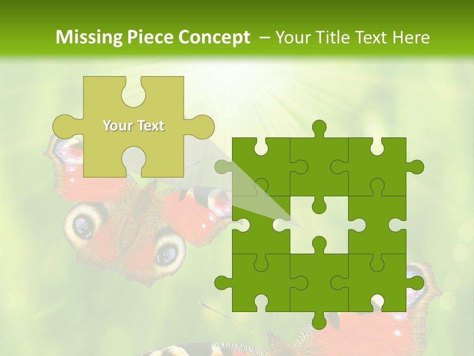 Garden Insect Dew PowerPoint Template