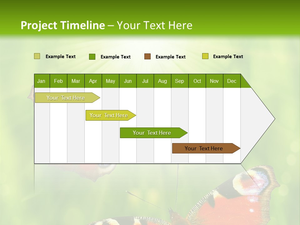 Garden Insect Dew PowerPoint Template