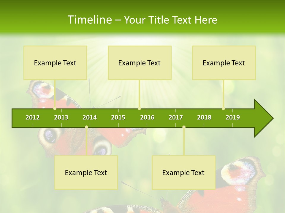 Garden Insect Dew PowerPoint Template