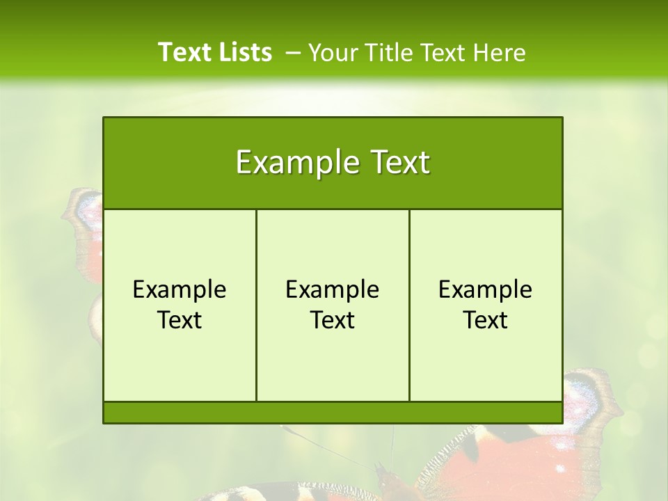 Garden Insect Dew PowerPoint Template