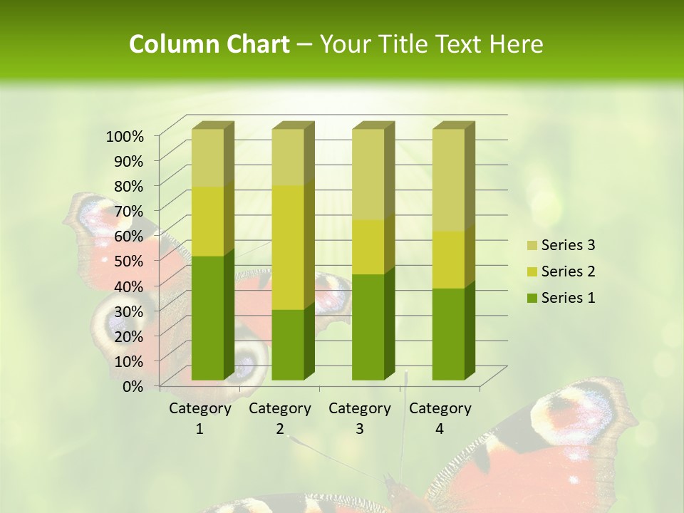 Garden Insect Dew PowerPoint Template