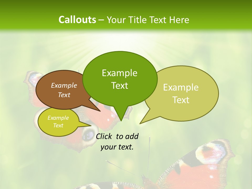 Garden Insect Dew PowerPoint Template