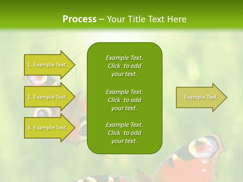 Garden Insect Dew PowerPoint Template