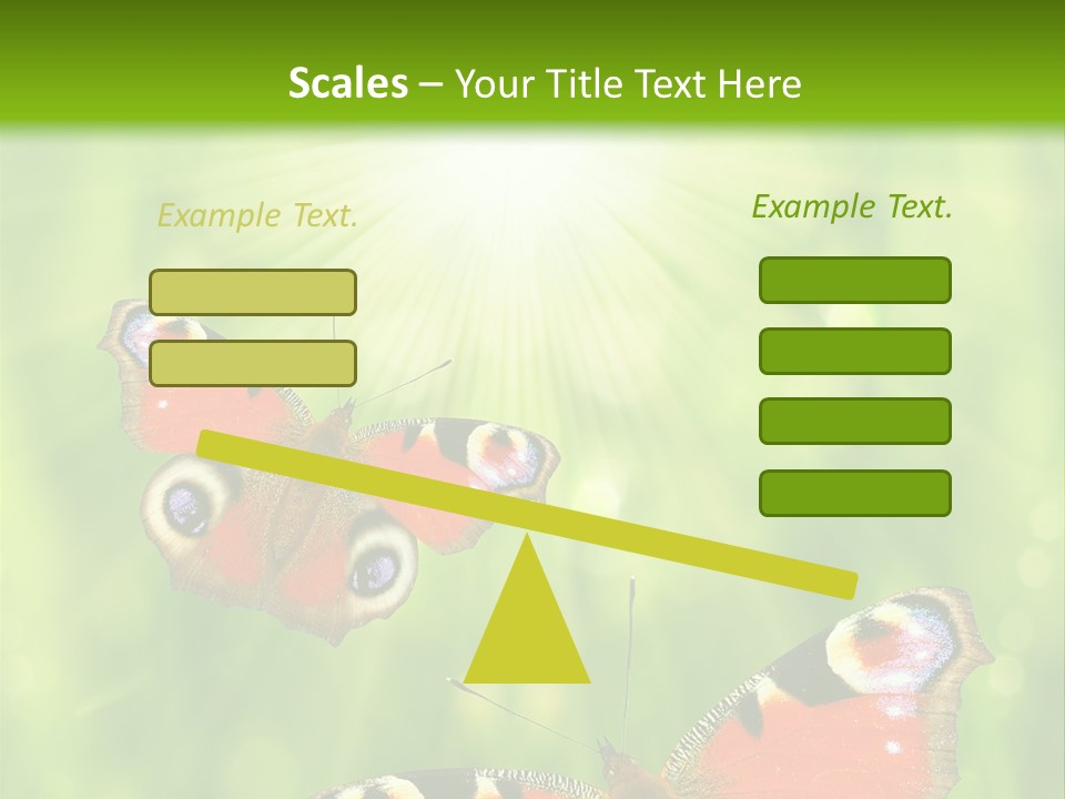 Garden Insect Dew PowerPoint Template