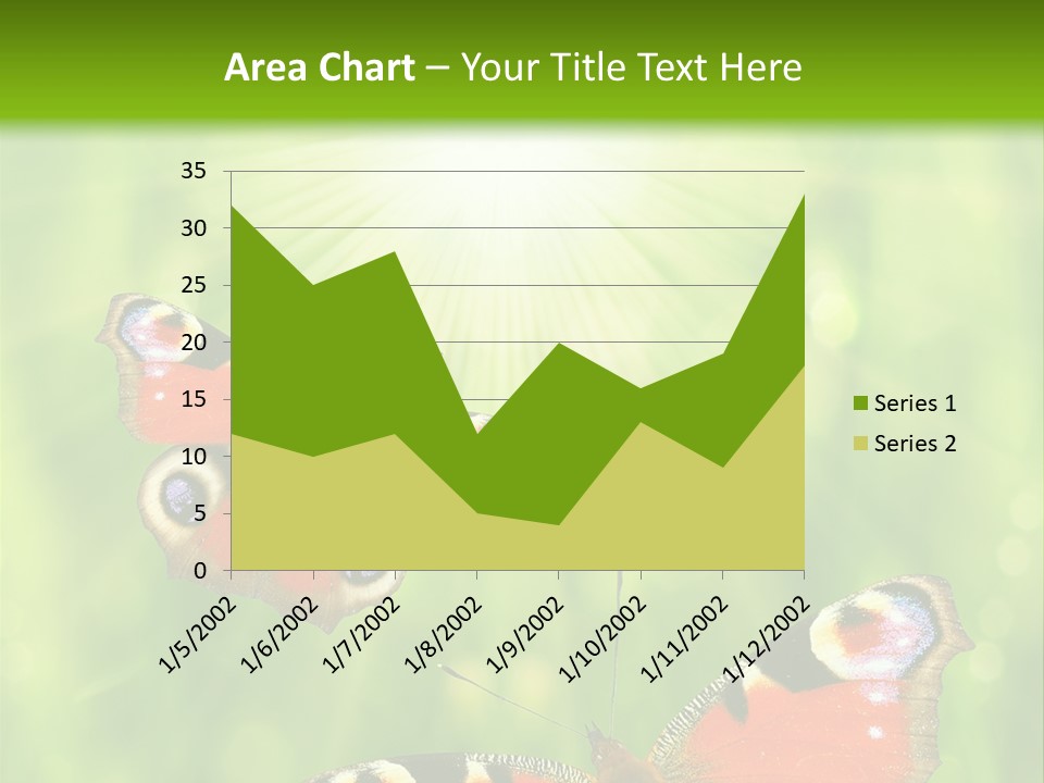 Garden Insect Dew PowerPoint Template