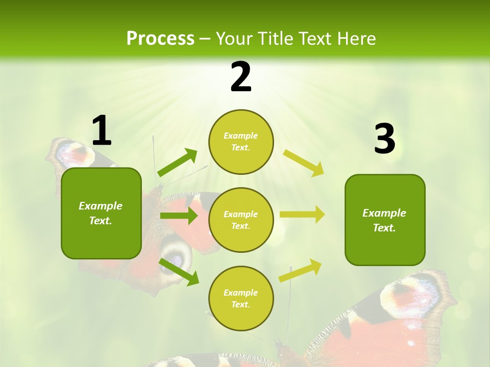 Garden Insect Dew PowerPoint Template