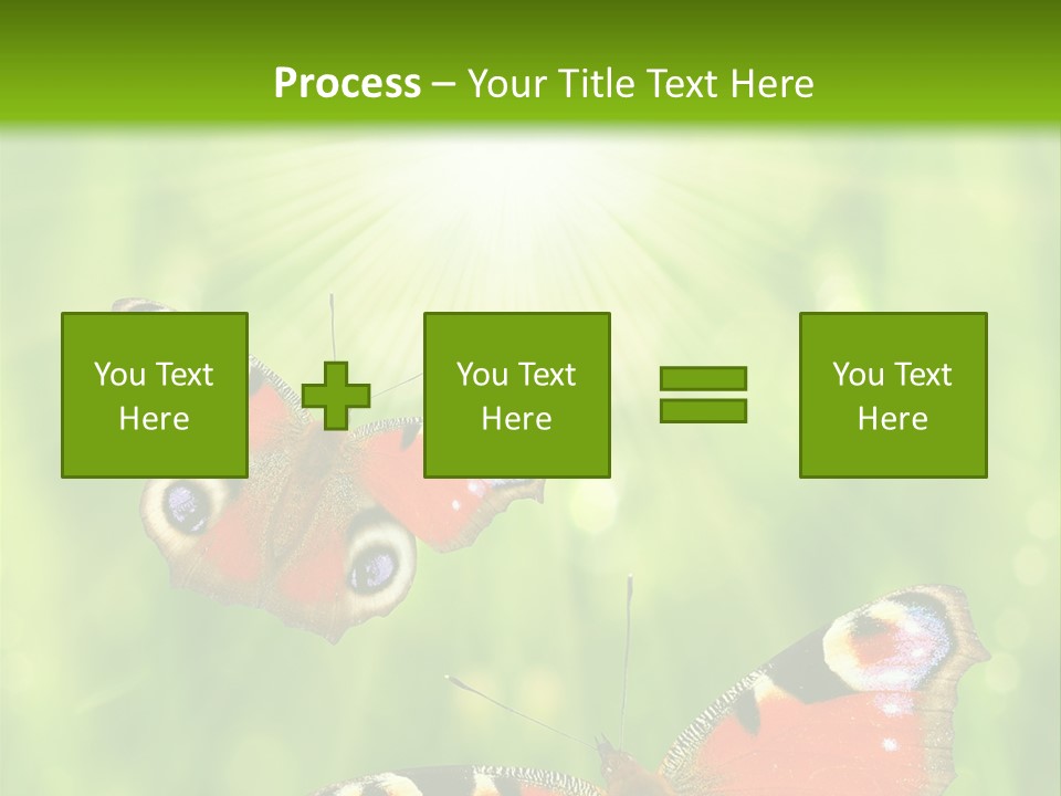 Garden Insect Dew PowerPoint Template