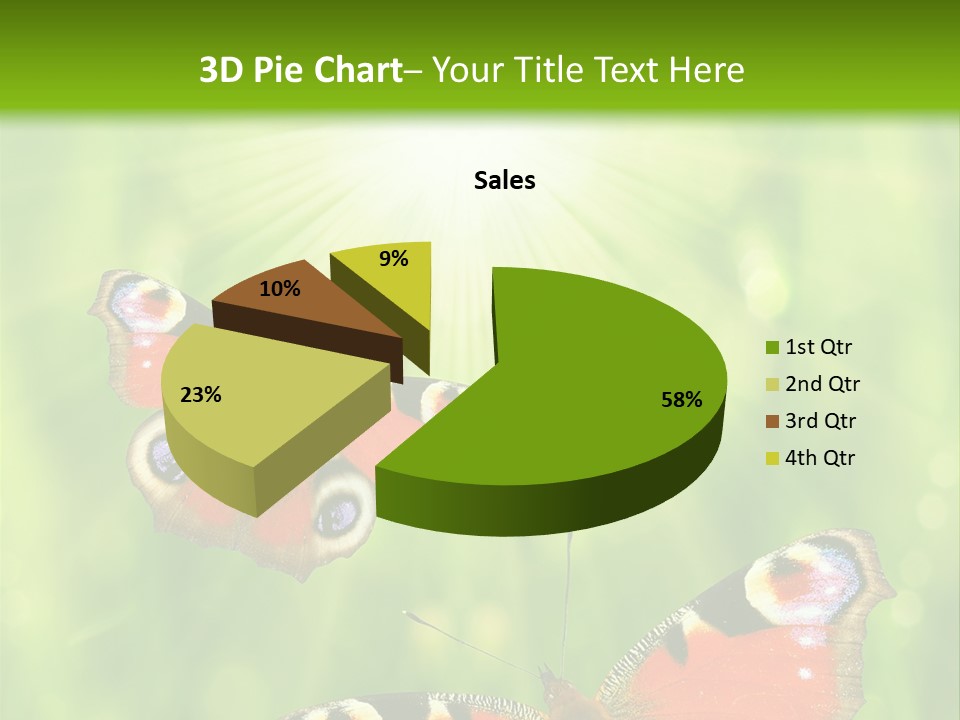 Garden Insect Dew PowerPoint Template
