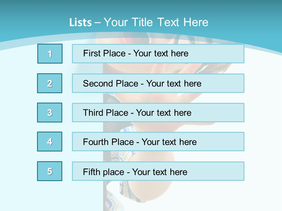 Fun Cheerful Young PowerPoint Template