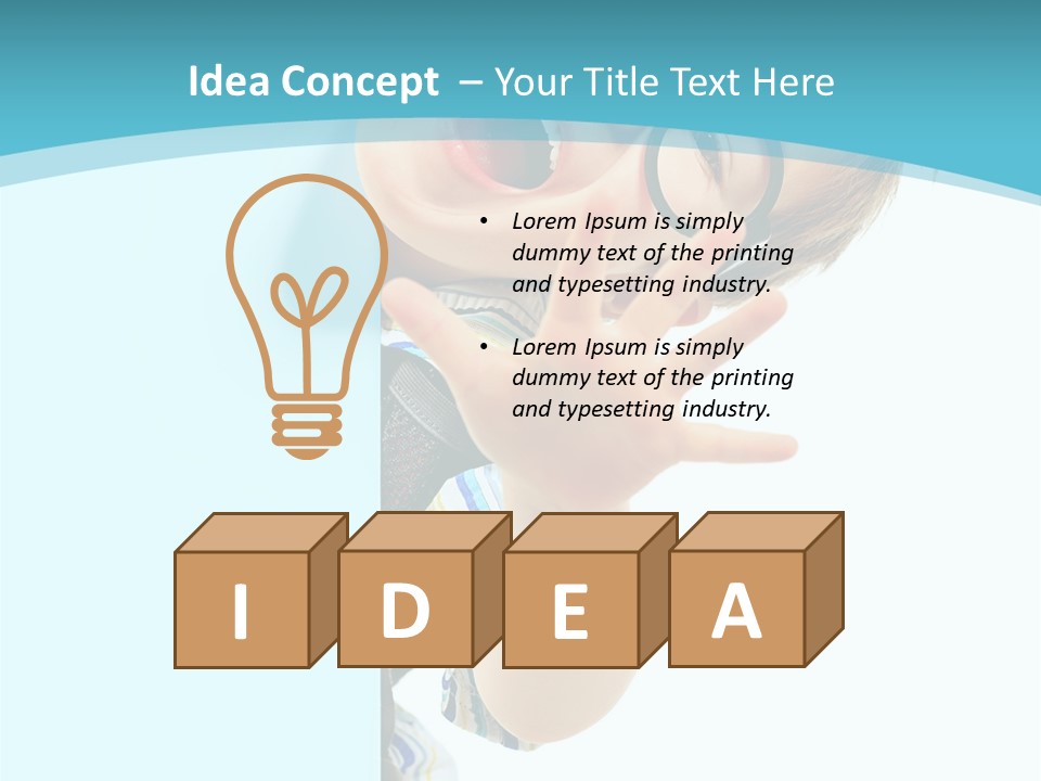 Fun Cheerful Young PowerPoint Template