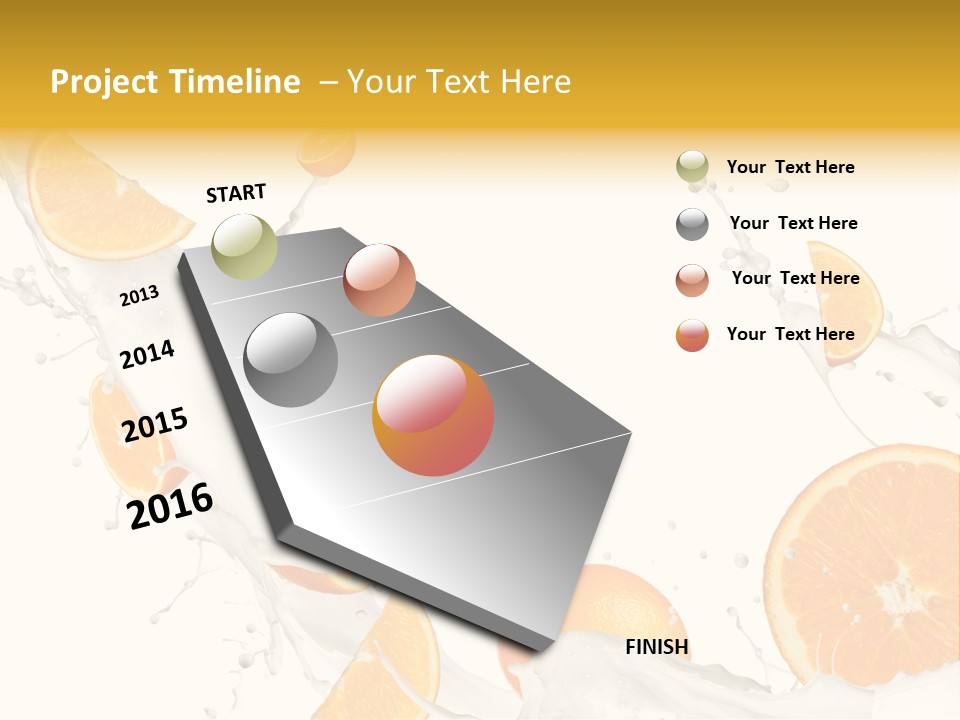Drink Dessert Ingredient PowerPoint Template