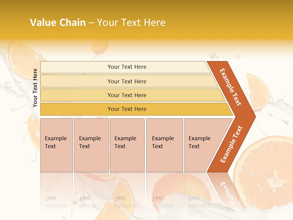 Drink Dessert Ingredient PowerPoint Template