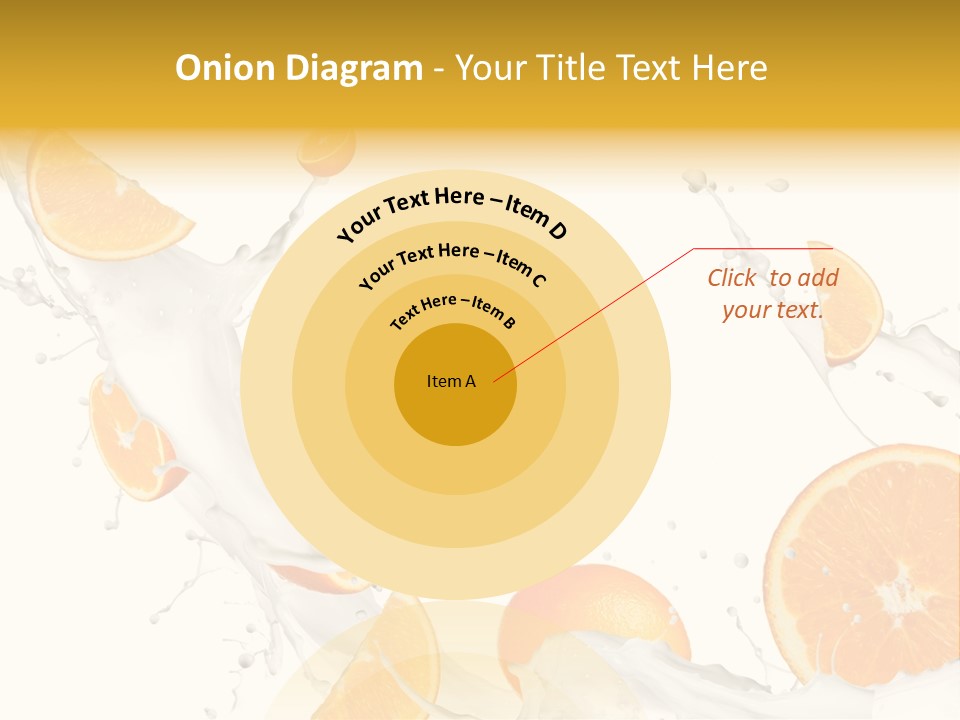 Drink Dessert Ingredient PowerPoint Template