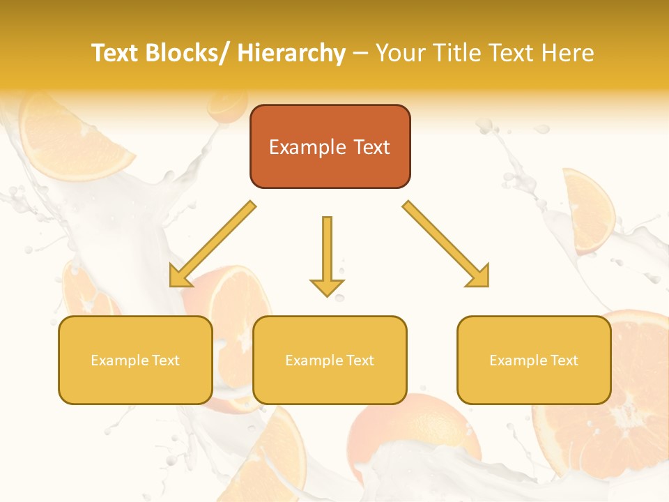 Drink Dessert Ingredient PowerPoint Template