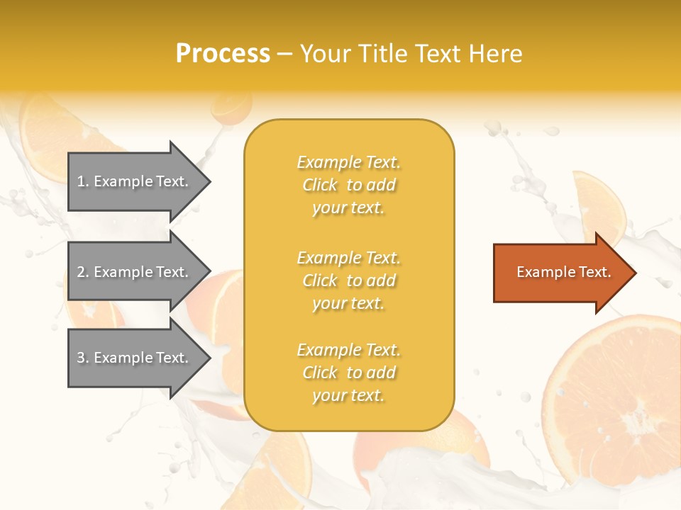 Drink Dessert Ingredient PowerPoint Template