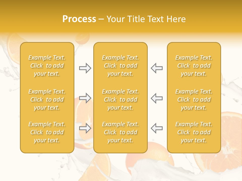 Drink Dessert Ingredient PowerPoint Template