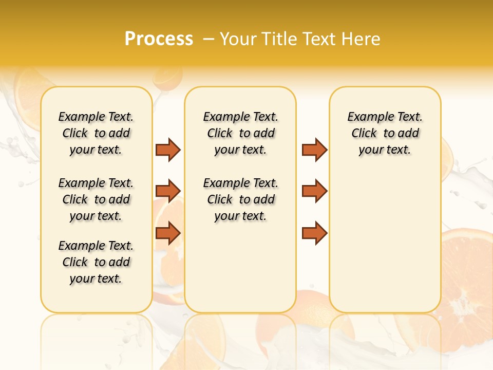 Drink Dessert Ingredient PowerPoint Template