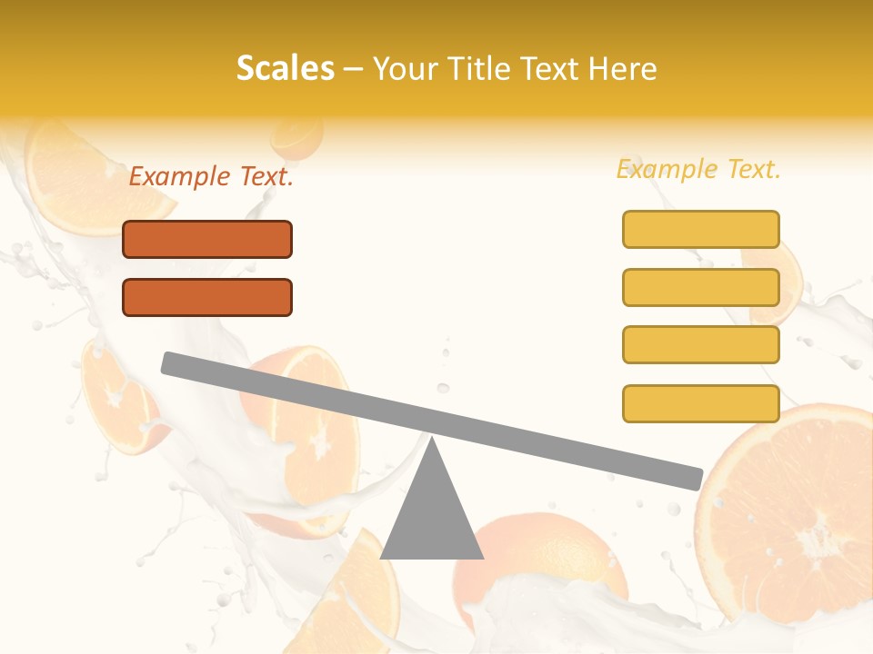 Drink Dessert Ingredient PowerPoint Template